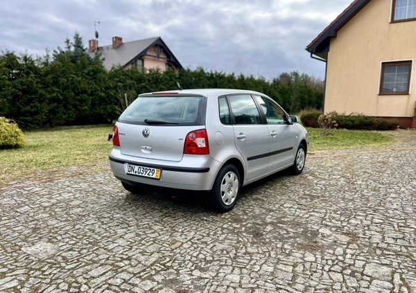 Volkswagen Polo cena 7490 przebieg: 214000, rok produkcji 2004 z Wołów małe 326